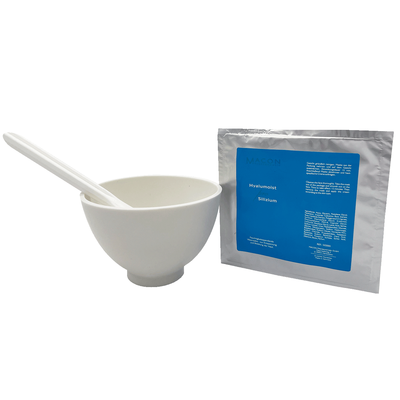 Hyalumoist pro Silizium Vliesmaske