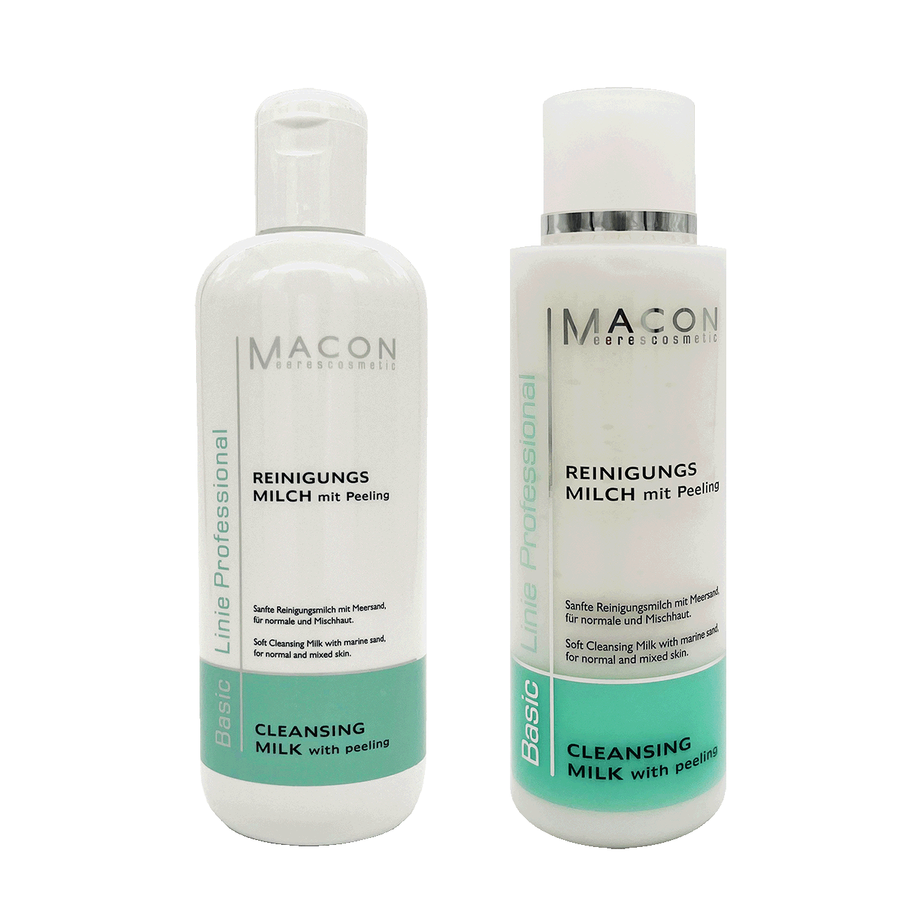 Reinigungsmilch mit Peeling